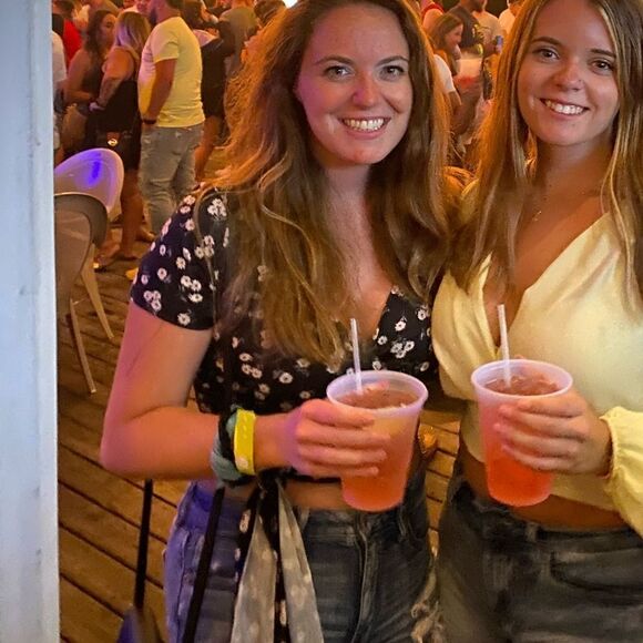 SHEIN Floral Wrap Top - Picture 4 of 4